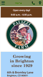 Mobile Screenshot of palizzifarm.com