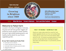 Tablet Screenshot of palizzifarm.com